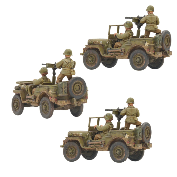 Go Everywhere! US Jeep armoured platoon